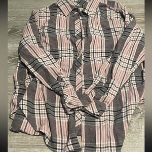 Plaid button up
